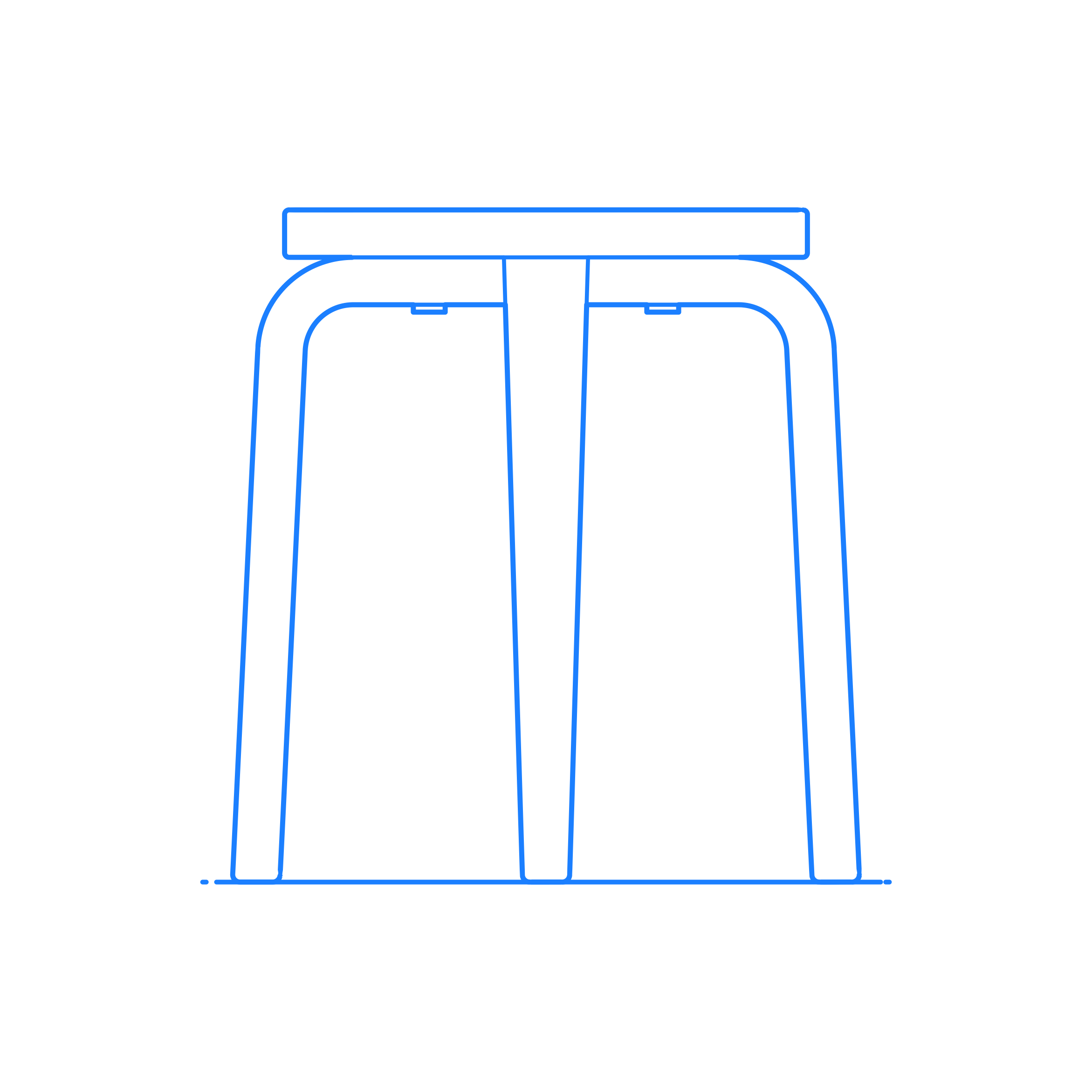 Furniture Stools Ikea Kyrre Stool Sticker Outline Svg File Free Vectors